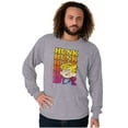 thumbnail image 5 of Retro Dennis The Menace Hunk Gradient Men's Long Sleeve Tee T Shirt Brisco Brands M, 5 of 6