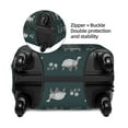 thumbnail image 4 of Fotbe Turtle Chrysanthemum Luggage Cover Protector,Suitcase Protector,Scratch and Dirt Resistant,Fits 18-32 Inch Luggage-X-Large, 4 of 9