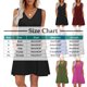 thumbnail image 3 of mfyjkho Vestidos de fiesta para mujer, Vestido de verano para mujer, sin mangas, con cuello en V y estampado de bolsillo Vestidos largos para mujer xl, 3 of 5
