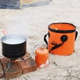 thumbnail image 3 of Bucket Folding Car Wash Bucket Camping Picnic Thickened PVC Mesh Cloth Bucket Outdoor Largr Capacity Water Bag, 3 of 6
