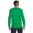 thumbnail image 2 of Gildan Heavy Cotton 5.3 oz. Long-Sleeve Men T-Shirt Irish Green 2X-Large, 2 of 3