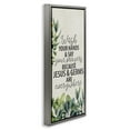 thumbnail image 4 of Stupell Industries Jesus & Germs Hygiene Bath & Laundry Painting Gray Floater Framed Canvas Art Print Wall Art, 11 x 25, 4 of 10