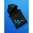 thumbnail image 3 of Snake With Blue Fire Hoodie Men -Image by Shutterstock, Male Large, 3 of 4