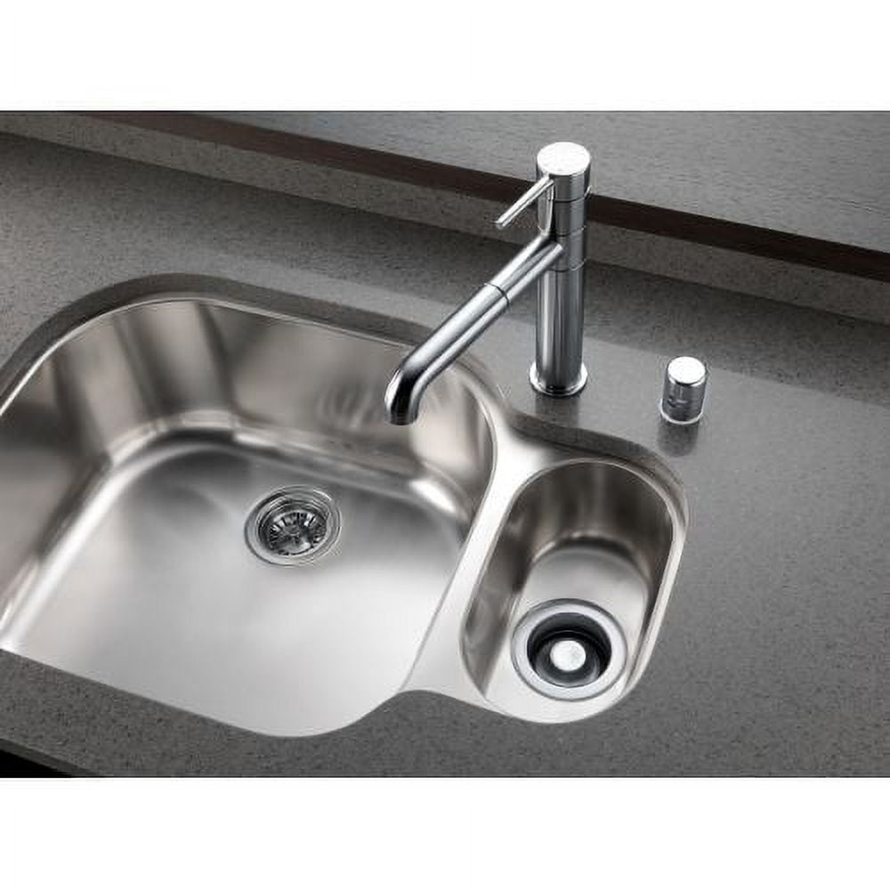 Kingston Brass Heritage Dishwasher Air Gap – Polished Nickel, Prevents Backflow, Easy Install - View #3