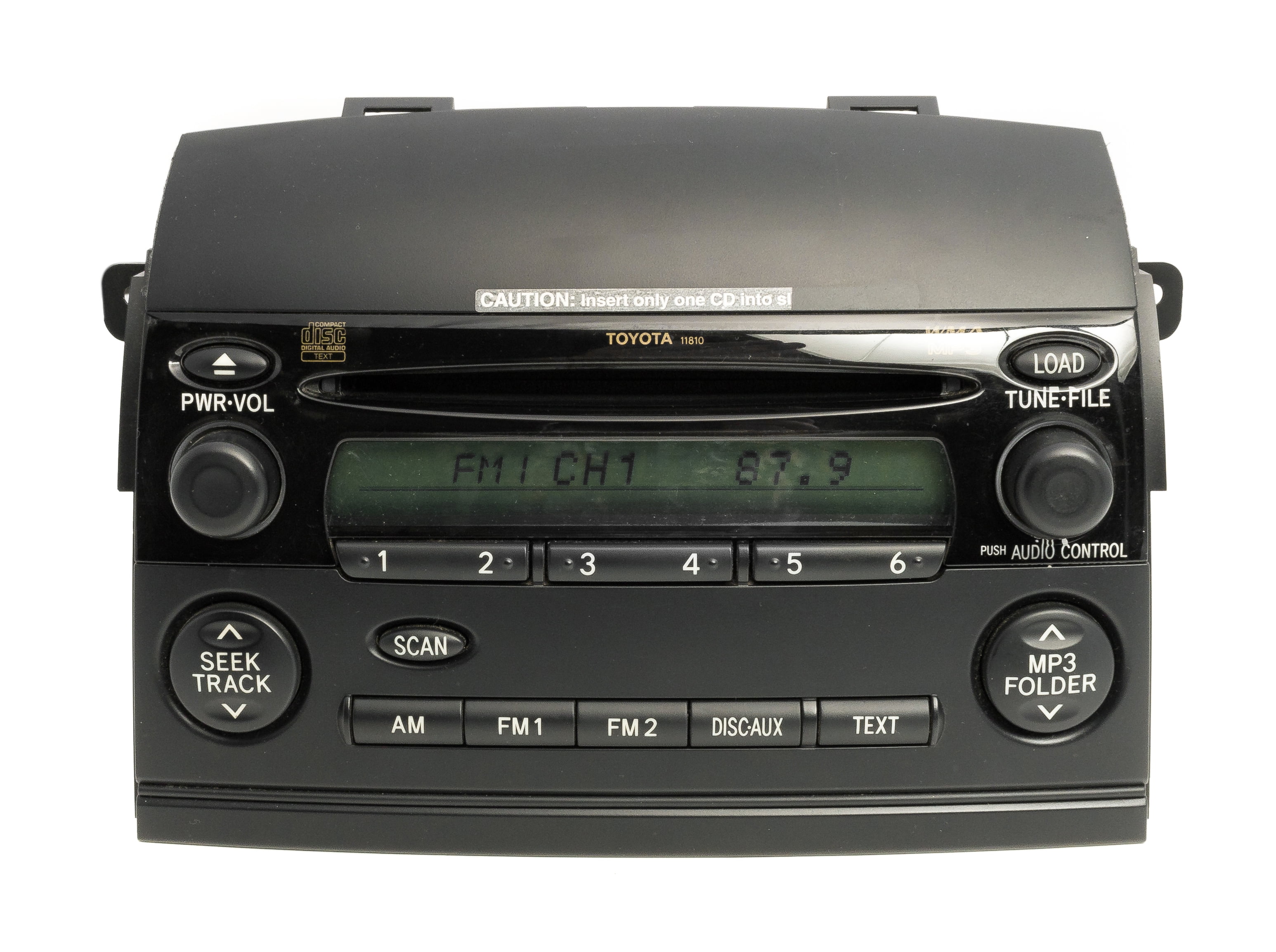 Toyota cd player