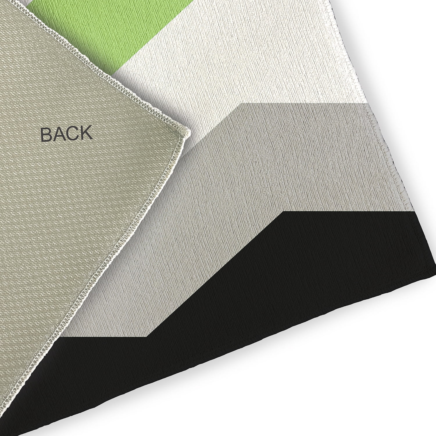 Simply Daisy 2' x 3' Agender Chevron Agender Chevron Chenille Indoor/Outdoor Rug