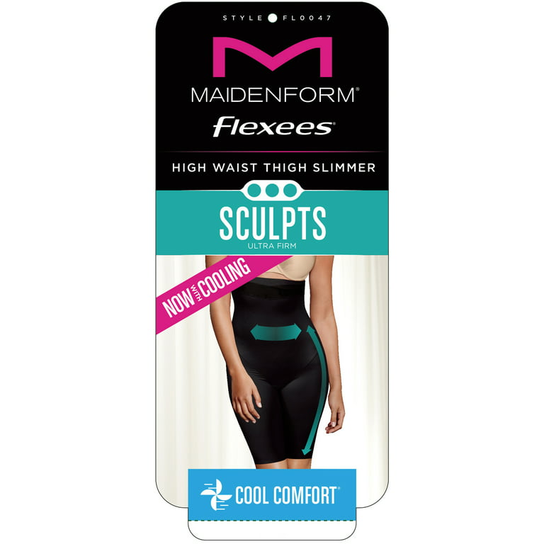 Maidenform Flexees Cool Comfort Ultra Firm High Waist Thigh Slimmer -  Walmart.com