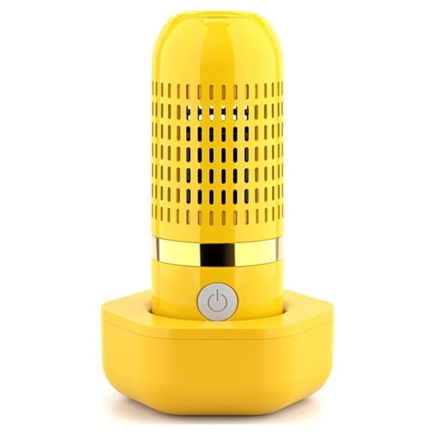 Matsuzay Dispositivo de de verduras recargable a prueba de agua IPX7, herramienta de limpieza automática de para mochileros de viaje Electrodomésticos Amarillo