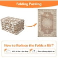 thumbnail image 2 of Yamaziot 8'x10' Outdoor Rugs Patio Rug Reversible Mats, RV Rug, Waterproof Camping Rug Plastic Straw Outdoor Rug for Patio, Porch, Balcony, Beach, Deck, Backyard, Garden, Beige, 2 of 9