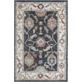 thumbnail image 2 of Rugs.com Eco Traditional Collection Rug – 4' x 6' Charcoal Gray Medium Rug Perfect For Entryways, Kitchens, Breakfast Nooks, Accent Pieces, 2 of 9
