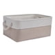 thumbnail image 1 of Cateissary Bolsa de almacenamiento para gabinete de gran capacidad, bien organizada y que ahorra espacio, hecha con algodón y lino Almacenamiento y organización del hogar arroz + blanco, 1 of 6