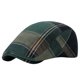 thumbnail image 2 of Sombreros unisex casuales a cuadros, elegantes, a la moda, británicos, Gerberet, cómodos, transpirables, para hombre, de poliéster., 2 of 3