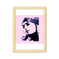 thumbnail image 1 of Mujeres de alto frío Cuadro de madera decorativa marco de casa A4, 1 of 3
