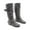 GREY, variant on GJPBGK Women’s Boots Knee High Slouchy Boots Suede Faux Fur Lined Side Zipper Buckle Winter Fashion Boots