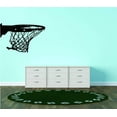 thumbnail image 1 of Wall Decal Basketball Hoop Net Ring Sports Score Winner Loser Player Winner Touch Down Win Referee Holiday Gift Decorating Ideas Sticker - Size: 36 Inches X 36 Inches, 1 of 3