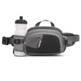 thumbnail image 5 of Yucurem Sports Waist Bag with Bottle Holder, Multifunctional Fanny Pack, Sling Waist Pack (Black), 5 of 8