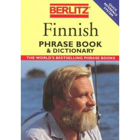 Berlitz Finnish Phrase Book [Paperback - Used]