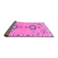 thumbnail image 2 of Ahgly Company Indoor Square Persian Purple Traditional Area Rugs, 3' Square, 2 of 4