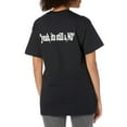 thumbnail image 4 of NO 2 sided Unisex T-Shirt, Black, Small, 4 of 5