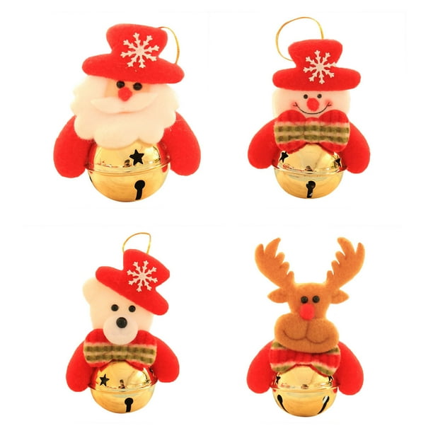 Adornos Navideños Colgantes Xihbxyly para Árboles de Navidad Muñecos Campanas