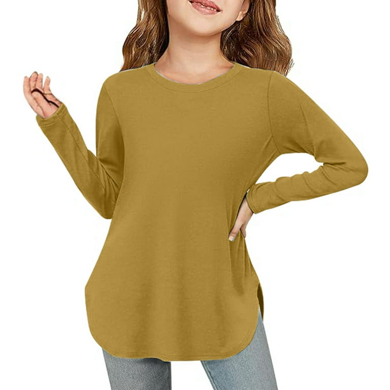 T Shirt Baby Girl Long Sleeve Girls Long Sleeve Shirts Kids