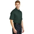thumbnail image 4 of CornerStone Short Sleeve SuperPro Twill Shirt-XS (Dark Green), 4 of 6