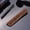 Brown Carved, variant on Suodoka Handmade Genuine Leather Single Pen Case Fountain Sleeve Bag Vintage Stylus Ballpoint Pouch for Office College Students Professional Artists, Elegant Black Carved Color, 1 Pack