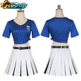 thumbnail image 3 of Anime Teieri Anri Cosplay Vestido Mujer Blue Lock Disfraz Fiesta Halloween Disfraces Uniformes Verano, 3 of 4
