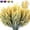 Yellow, variant on 8Pcs Artificial Lavender Fake Flowers for Decoration Faux Flower Plants Plastic Greenery Outdoor Garden Outdoors Home Art Floral Arrangements Wedding DIY Bouquet Wreath (Purple)