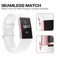 thumbnail image 3 of adepoy Compatible with Fitbit Charge 3 Bands for Women Men Large Small, Adjustable Replacement Wristbands for Fitbit Charge 3 and Fitbit Charge 3 SE, 3 Pack, 3 of 7