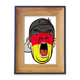 thumbnail image 1 of La bandera de Alemania maquillaje Facial Mask gritando Cap Marco de imagen marco de escritorio, 1 of 4