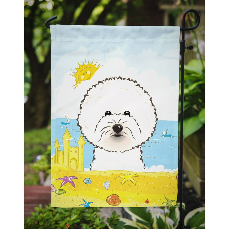 Bichon Garden Flag Bichon Garden Flag