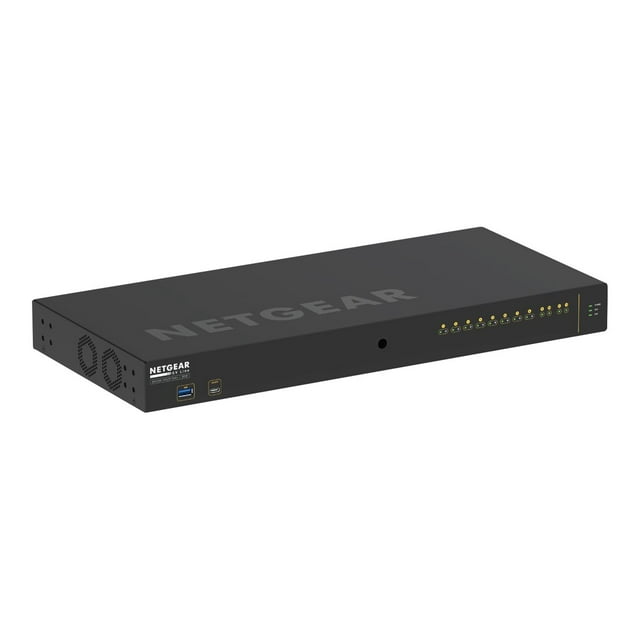 NETGEAR AV Line M4250-10G2F-PoE+ - Switch - L3 - Géré - 10 x 10/100/1000 (8 PoE+) + 2 x Gigabit SFP - Montable en Rack - PoE+ (125 W)