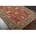 thumbnail image 3 of Hauteloom Charlottesville Wool Living Room, Bedroom Area Rug - Traditional - Brown, Gray, Red - 12' x 15', 3 of 19