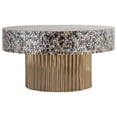 thumbnail image 2 of T 1207-32 Modern Style Coffee Table of Stainless Steel in Gold Color, 2 of 3