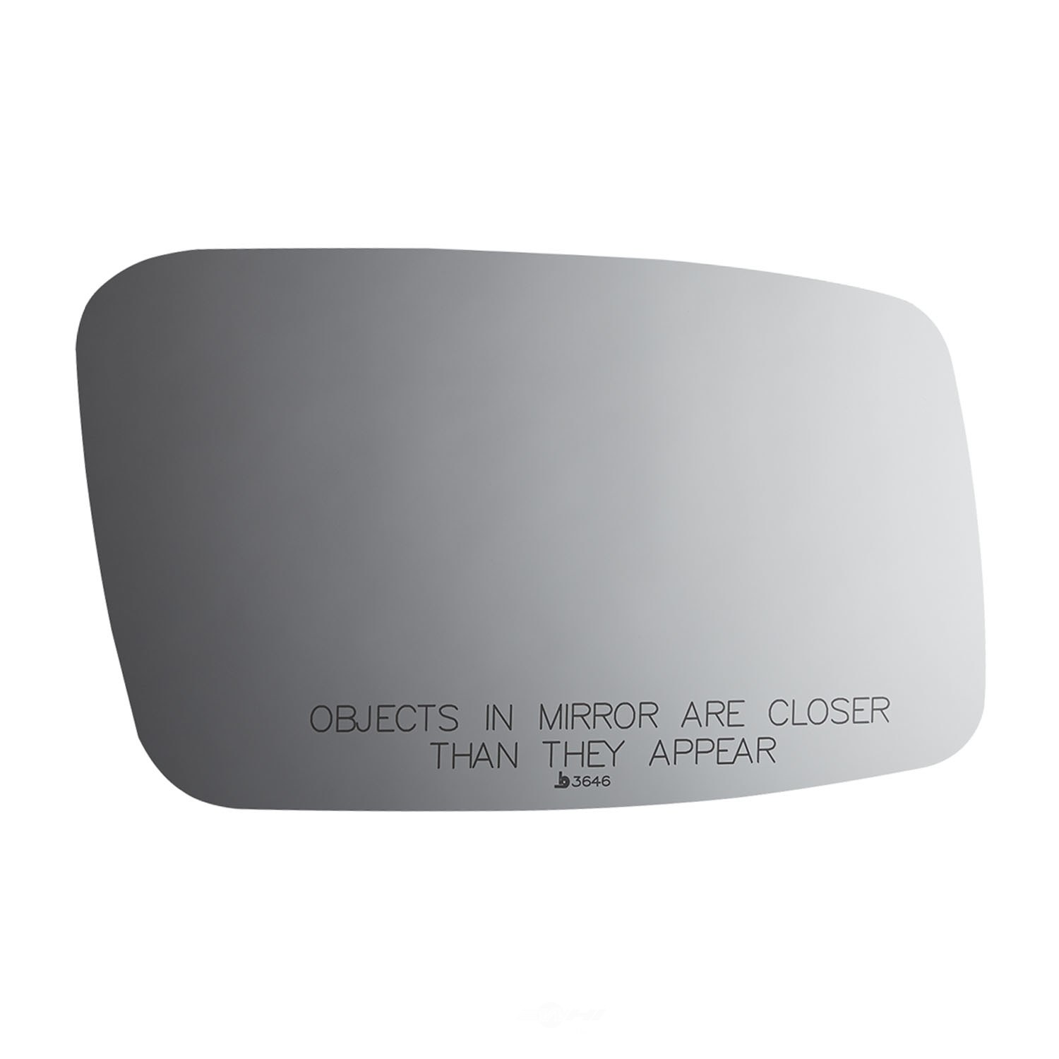 Burco Side View Mirror Replacement Glass - Clear Glass - 3646
