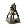 thumbnail image 3 of Bronze Metal Liberty Bell Miniature Replica Die Cast Novelty Pencil Sharpener, 3 of 3