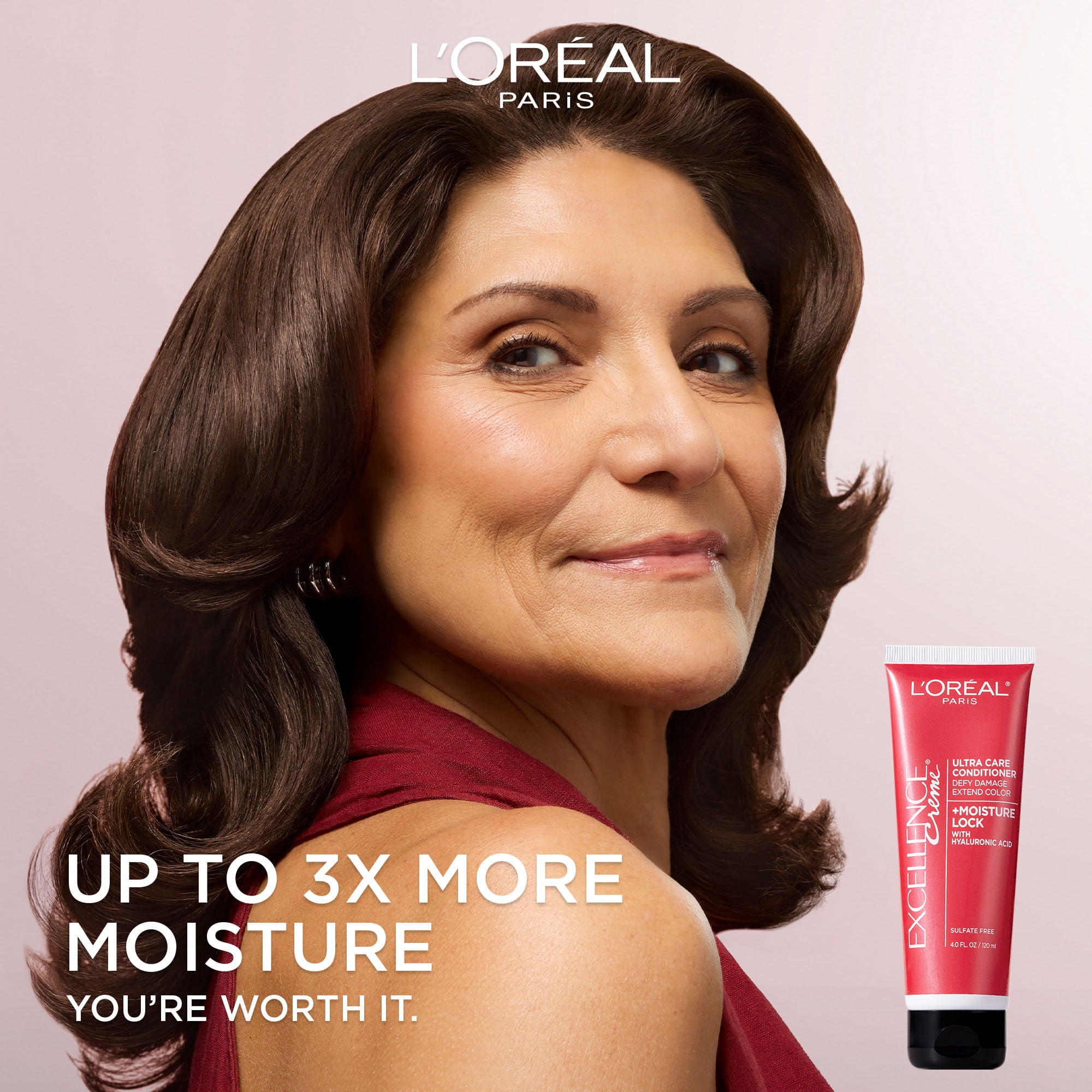 (6 pack) L'Oreal Paris Excellence - Hair Color Moisture Lock Ultra Care Conditioner, 4 fl oz