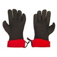 thumbnail image 3 of Cuisipro KitchenGrips FLXaPrene Red & Black Chefâs Gloves - Set of 2 | Small, 3 of 3