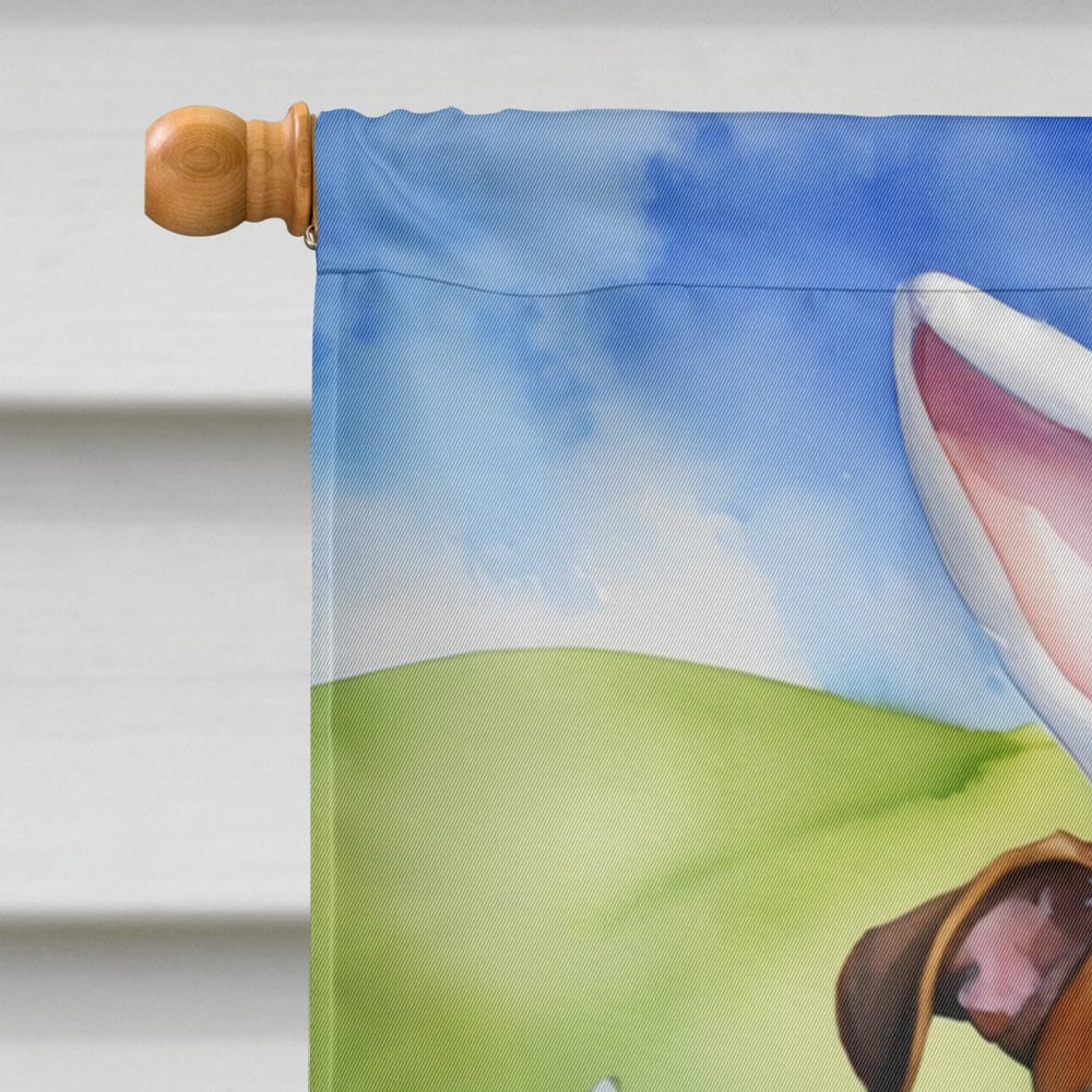 Boxer Easter Egg Hunt House Flag 28 in x 40 in