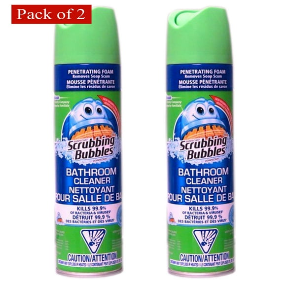 Scrubbing Bubbles Bathroom Cleaner Fresh 623g (Pack of 2)