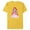 Yellow, variant on Disney Princess The Little Mermaid Ariel Christmas Gown - Short Sleeve Blended T-Shirt for Adults - Customized-Yellow