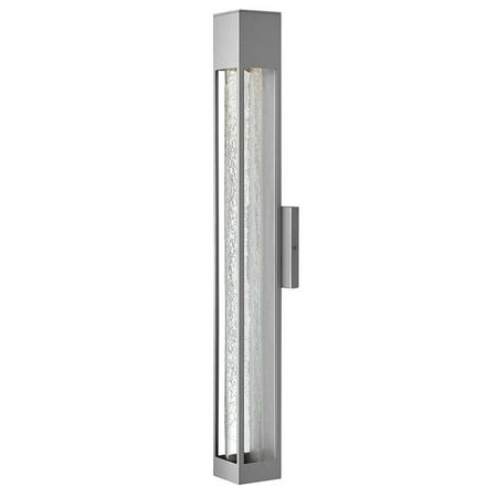

One Light Outdoor Large Wall Mount in Modern Style 4.75 inches Wide By 28 inches High-Titanium Finish Bailey Street Home 81-Bel-2332985
