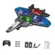 thumbnail image 3 of Avión de control remoto de espuma Avión RC Giro de 360 degree Regalos para niños Portátil Fácil de dos baterías azules, 3 of 9