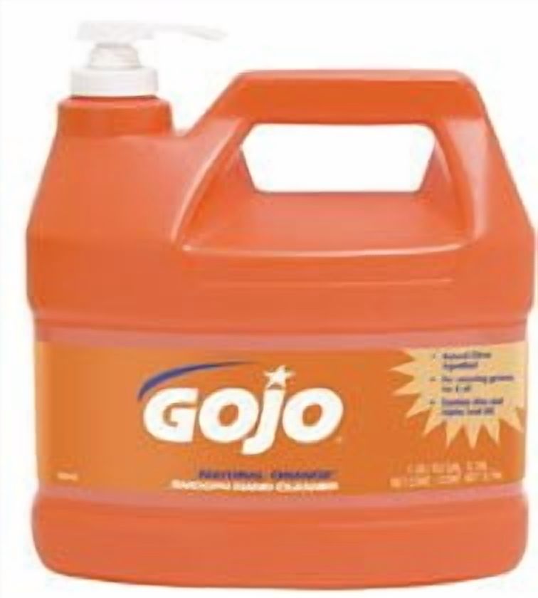GOJO® NATURAL ORANGE Smooth Hand Cleaner, Citrus Scent, 1 gal, 4/Carton