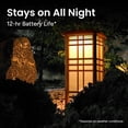 thumbnail image 6 of Techko Solar Zen Lantern – Amber or White Light (24.5"high), 6 of 12