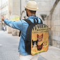thumbnail image 5 of Warriors Cats Backpack, Large Capacity 17 Inch Laptop Backpack, Durable Casual Daypack, Water Resistant, 17.3x12.2x5.5 Inch, 5 of 8