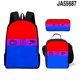 thumbnail image 4 of Conjunto de 3 unidades de Mochila Skibidi para niños, Mochila escolar para niños, Mochila para adolescentes, Mochila escolar de dibujos animados de Anime para niños y niñas, 4 of 4