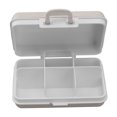 thumbnail image 1 of Caja Organizadora de Pastillas Pastillero Impermeable de 6 Compartimentos Envase Plástico Hermético de la Medicina para el Bolsillo ANGGREK, 1 of 8