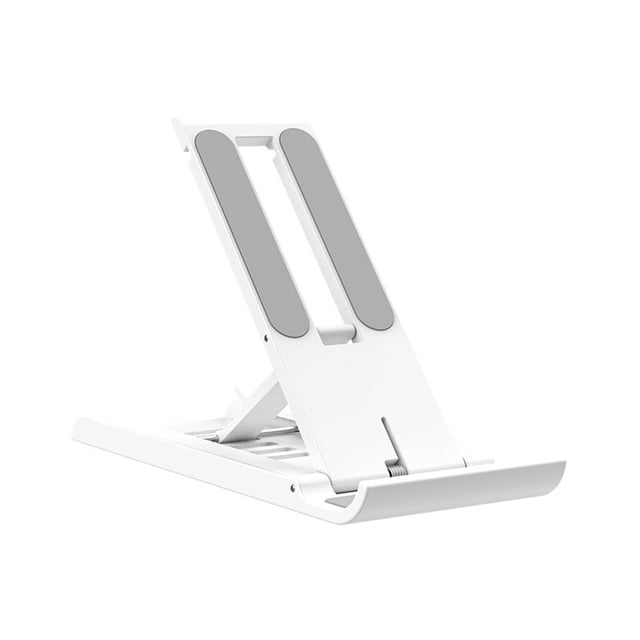 Methold Soporte para teléfono de escritorio Soporte de plástico para tableta de 12 pulgadas Soporte de viaje para el hogar hueca Teléfono y Comunicación